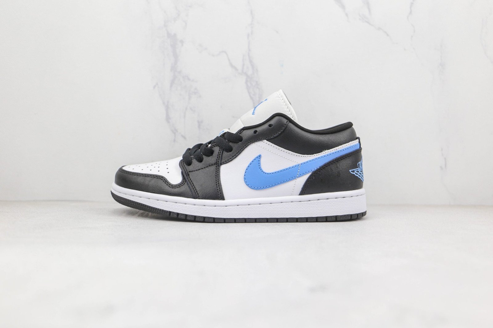 Jordan 1 Low Black University Blue White Jordan 1 Low Black University Blue White