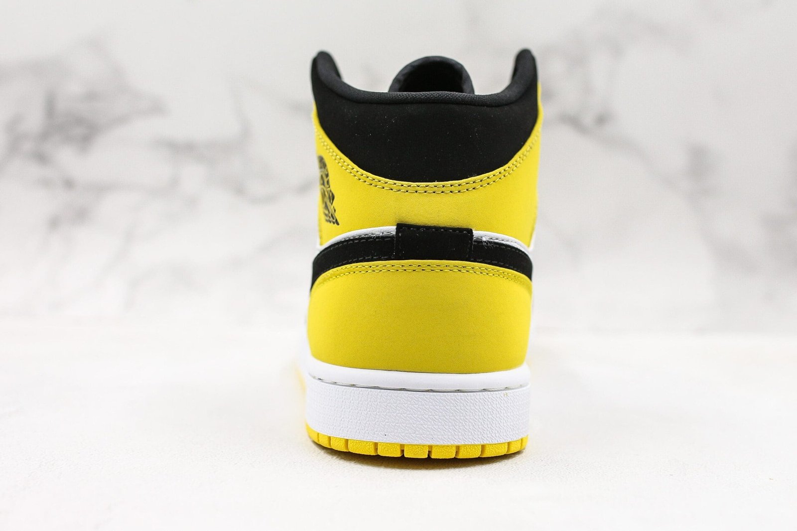 Jordan 1 Mid Yellow Toe Black Jordan 1 Mid Yellow Toe Black