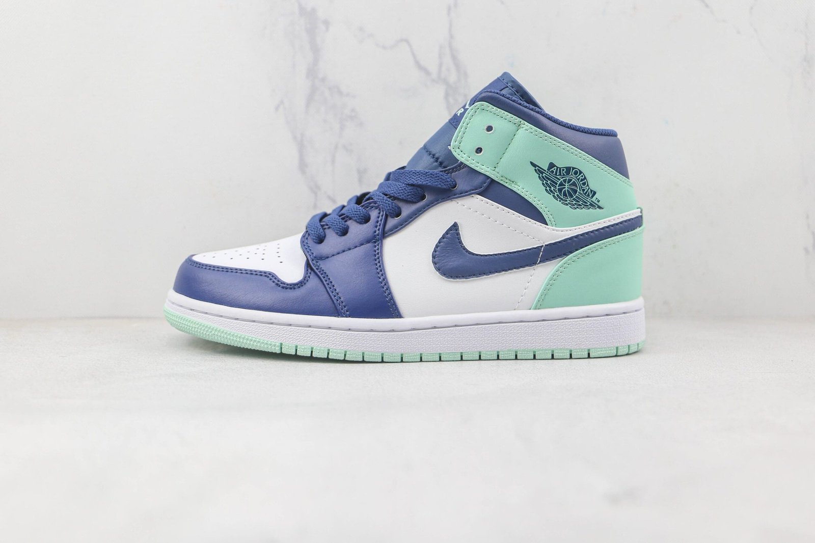 Jordan 1 Mid Mystic Navy Mint Foam Jordan 1 Mid Mystic Navy Mint Foam