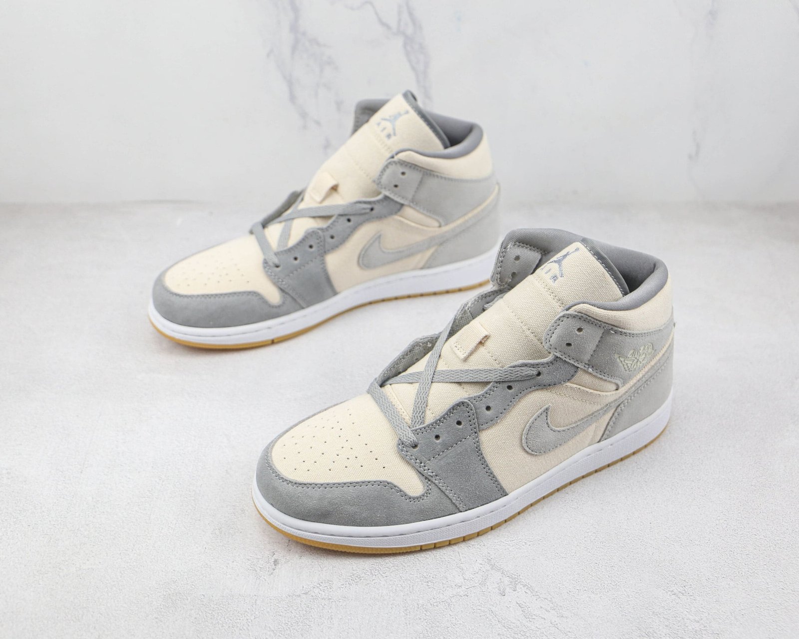 Jordan 1 Mid SE Coconut Milk Particle Grey Jordan 1 Mid SE Coconut Milk Particle Grey