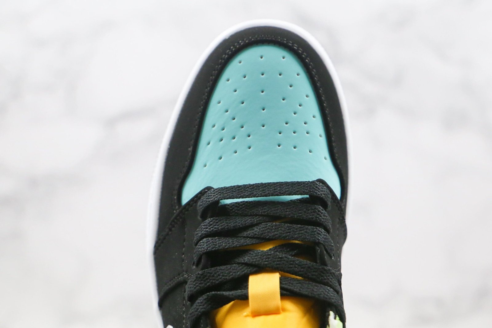 Jordan 1 Low Black Aurora Green Laser Orange Jordan 1 Low Black Aurora Green Laser Orange