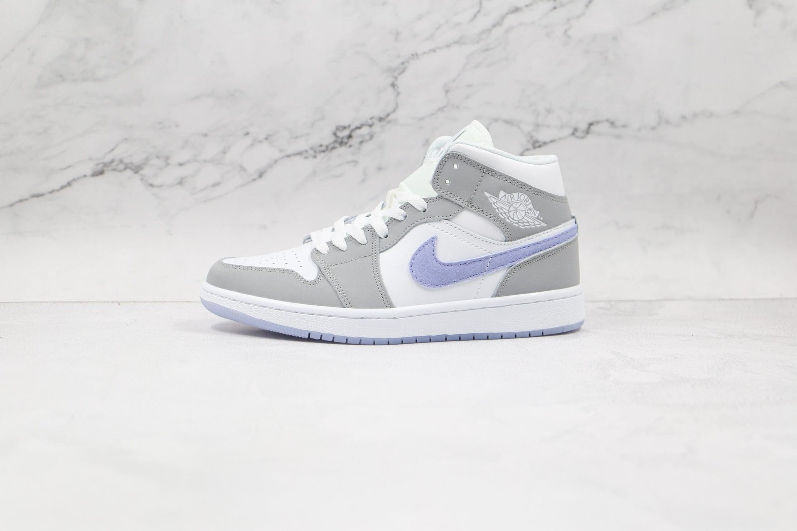 Jordan 1 Mid Wolf Grey Aluminum Jordan 1 Mid Wolf Grey Aluminum