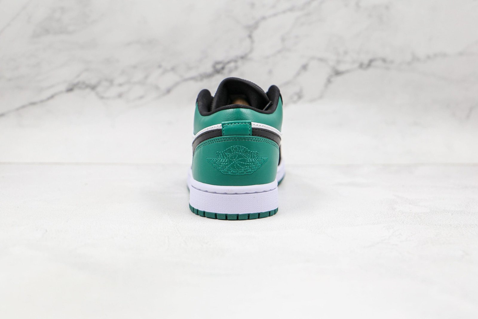 Jordan 1 Low White Black Mystic Green Jordan 1 Low White Black Mystic Green