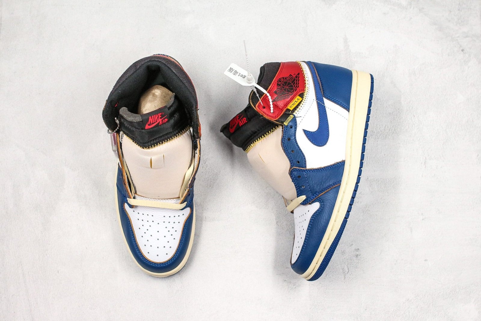 Jordan 1 Retro High Union Los Angeles Blue Toe Jordan 1 Retro High Union Los Angeles Blue Toe