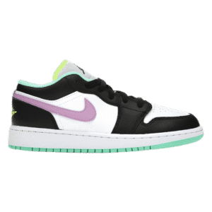 Jordan 1 Low Green Glow Violet Shock