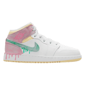Jordan 1 Mid Paint Drip