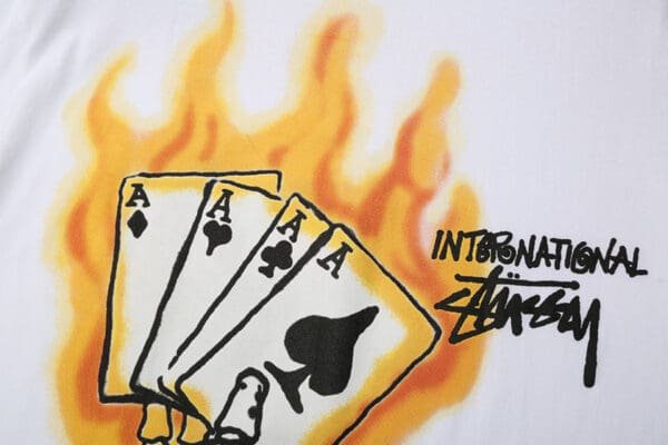 Camiseta Stussy Poker