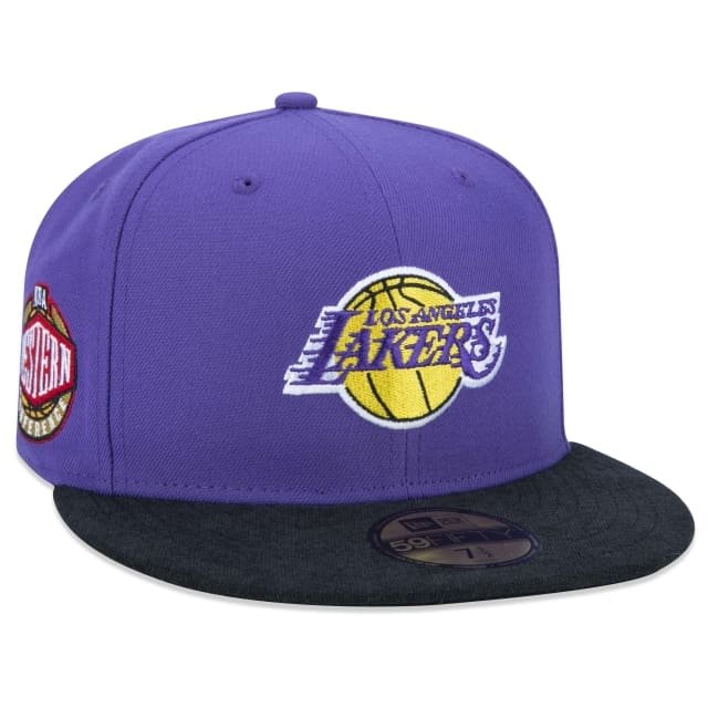 Boné New Era 5950 NBA Los Angeles Lakers Boné New Era 5950 NBA Los Angeles Lakers