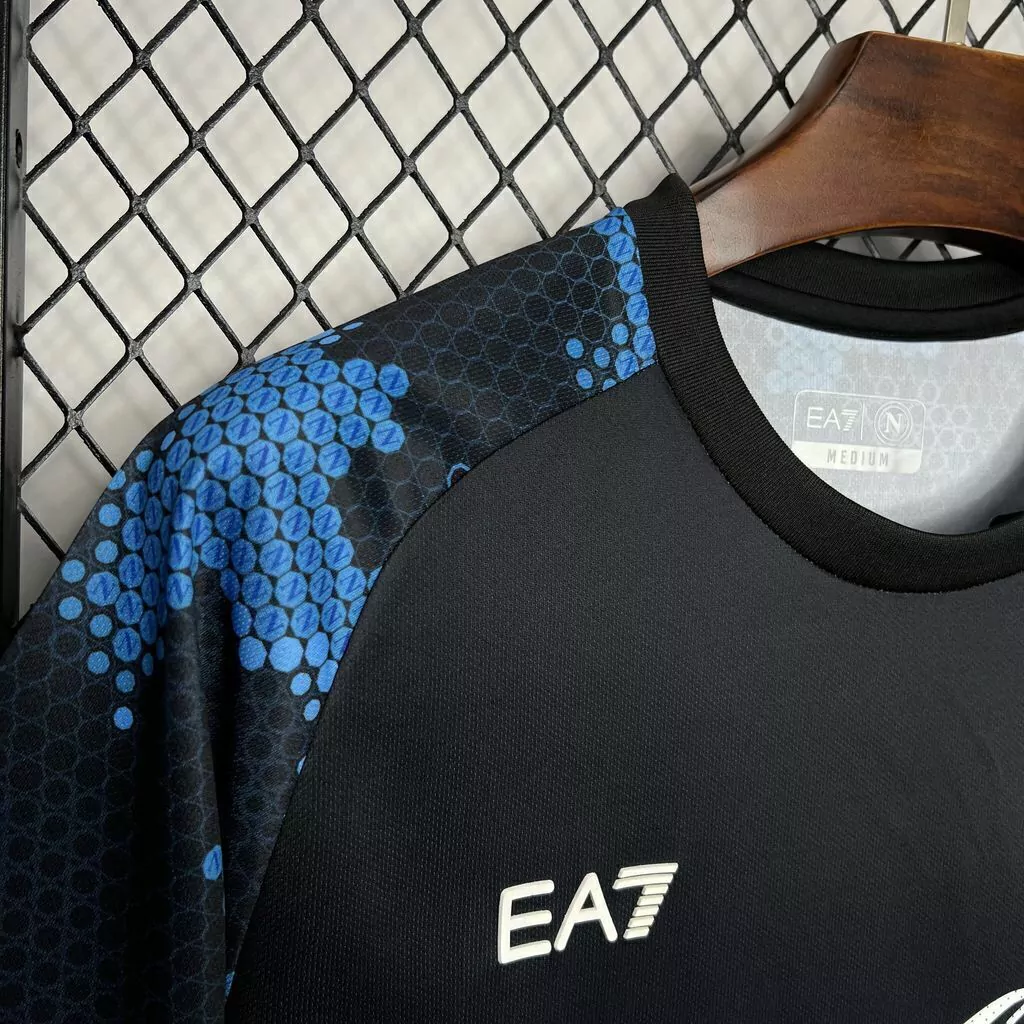 Camisa do Napoli Pré-Jogo 2024-2025 Camisa do Napoli Pré-Jogo 2024-2025