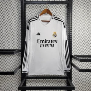Camisa do Real Madrid Manga Longa 2024-2025