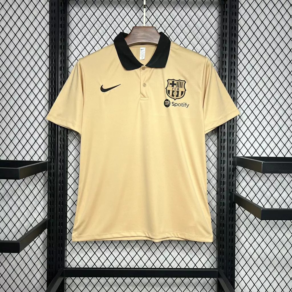 Camisa do Barcelona Polo Treino 2024-2025 Camisa do Barcelona Treino 2024-2025