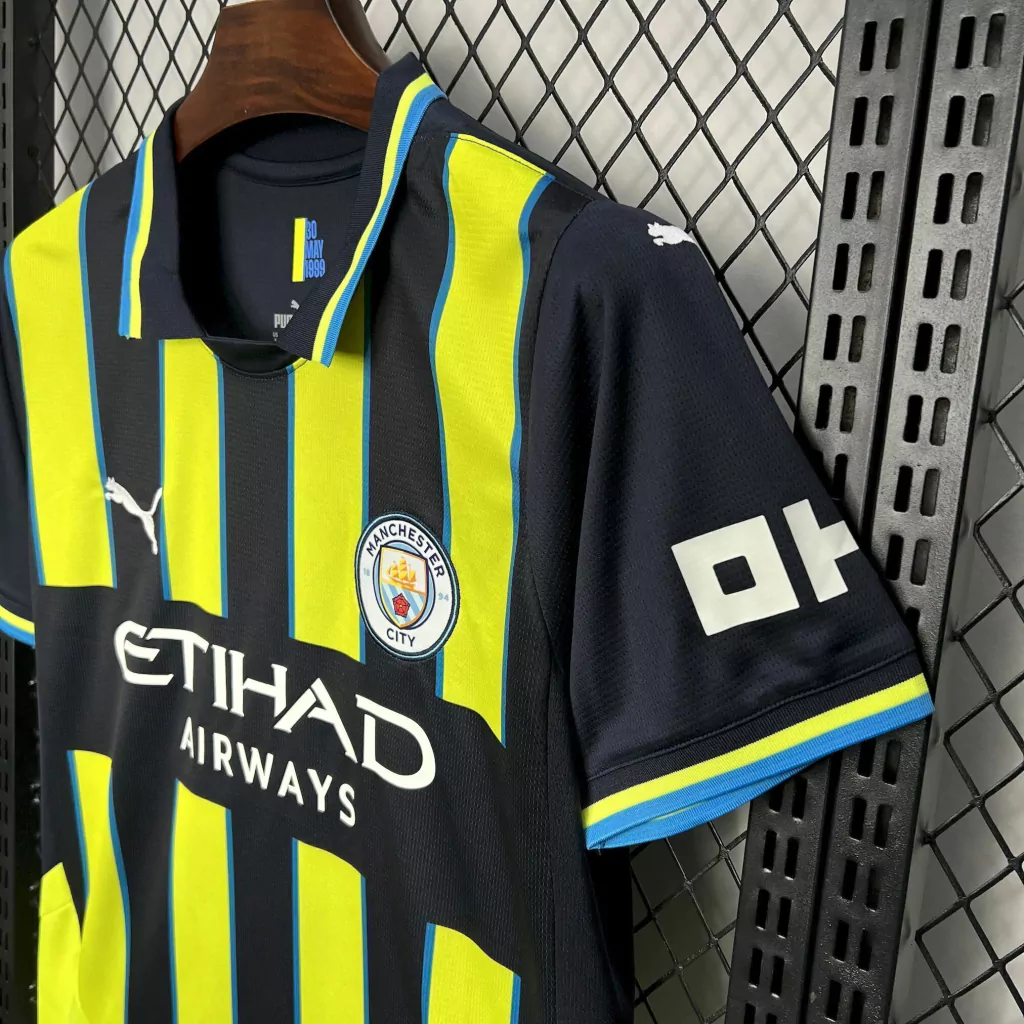 Camisa do Manchester City II 2024-2025 Camisa do Manchester City II 2024-2025