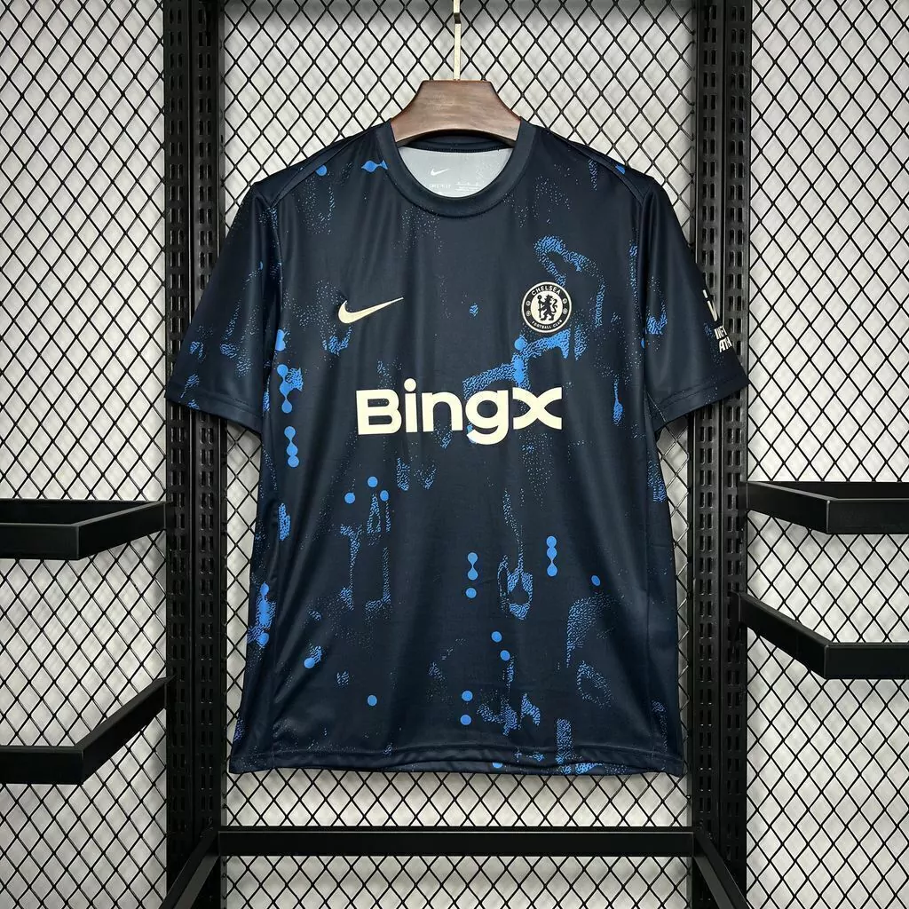 Camisa do Chelsea Pré-Jogo 2024-2025 Camisa do Chelsea Pré-Jogo 2024-2025
