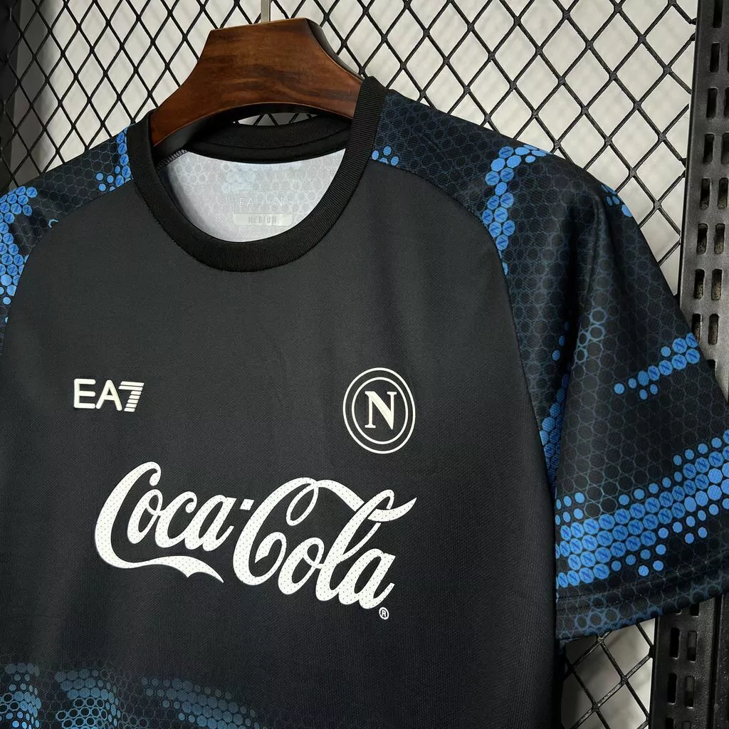 Camisa do Napoli Pré-Jogo 2024-2025 Camisa do Napoli Pré-Jogo 2024-2025