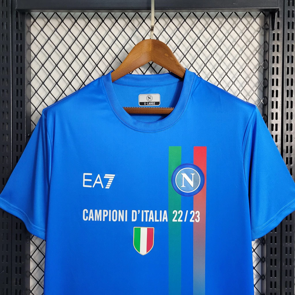 Camisa do Napoli EE 2022-2023 Camisa do Napoli EE 2022-2023