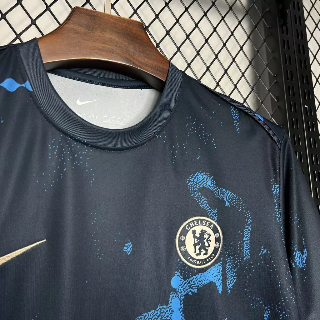 Camisa do Chelsea Pré-Jogo 2024-2025 Camisa do Chelsea Pré-Jogo 2024-2025