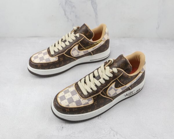 Louis Vuitton Nike Air Force 1 Low Monogram Brown