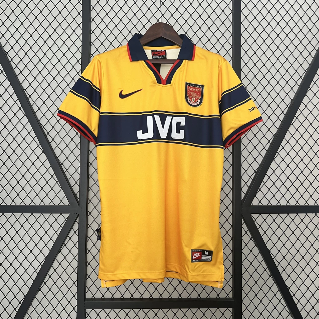 Camisa do Arsenal Retrô 1997-1998 Camisa do Arsenal Retrô 1997-1998