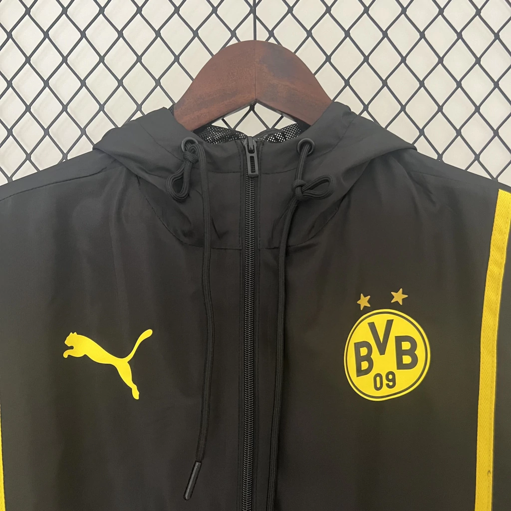 Corta-Vento do Borussia Dortmund 2024-2025 Corta-Vento do Borussia Dortmund 2024-2025