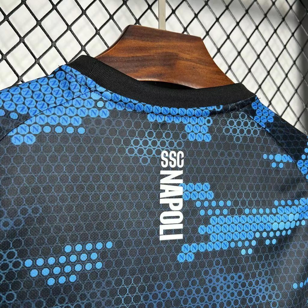 Camisa do Napoli Pré-Jogo 2024-2025 Camisa do Napoli Pré-Jogo 2024-2025