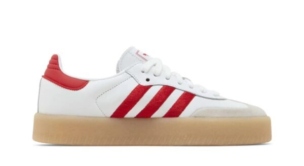 Adidas Sambae White Better Scarlet Gum