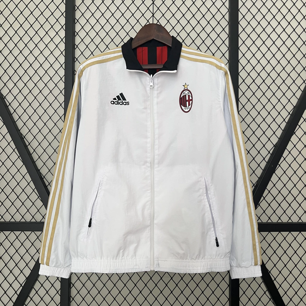 Corta-Vento do Milan Dupla Face 2024-2025 Corta-Vento do Milan Dupla Face 2024-2025