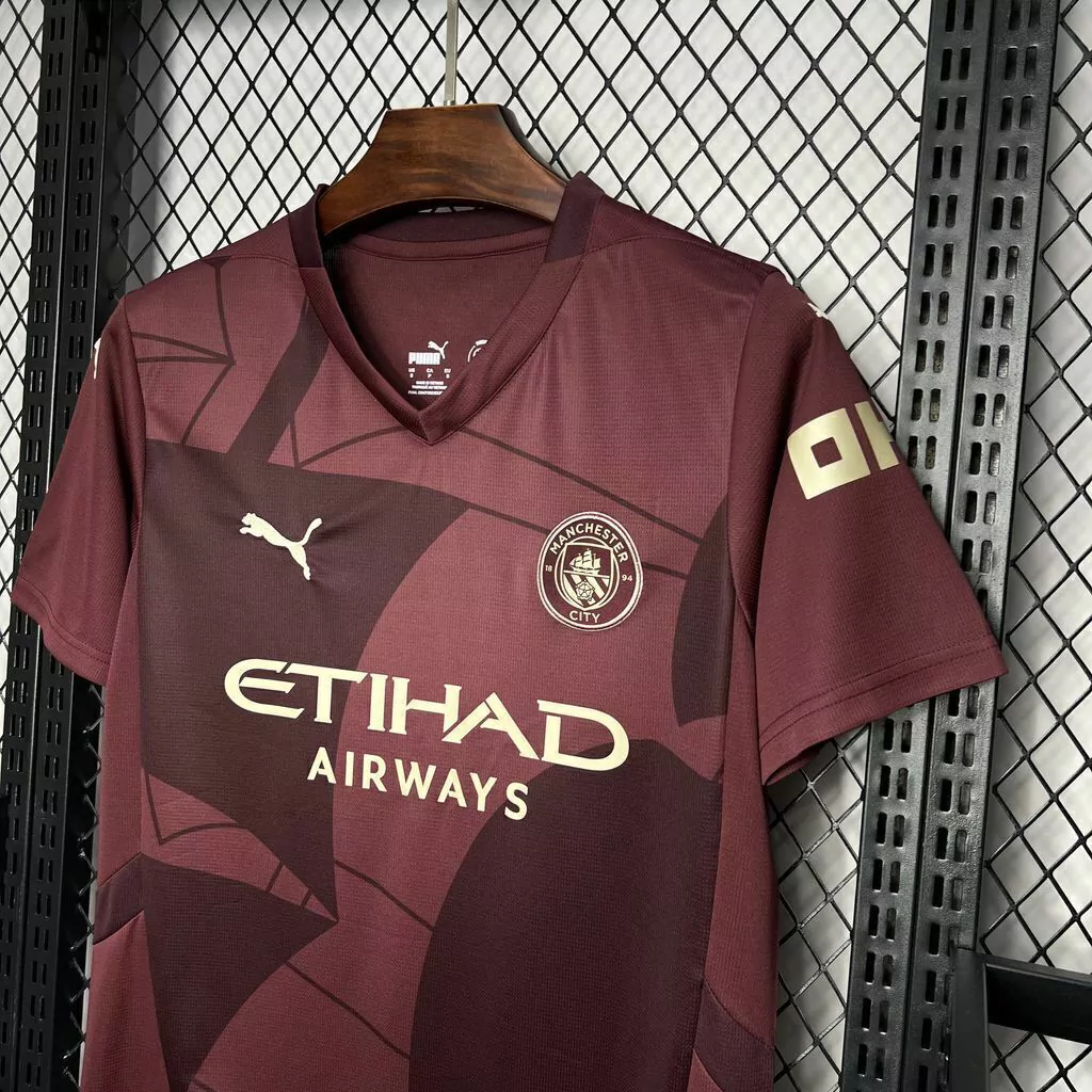 Camisa do Manchester City III 2024-2025 Camisa do Manchester City III 2024-2025