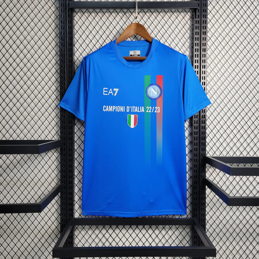 Camisa do Napoli EE 2022-2023 Camisa do Napoli EE 2022-2023