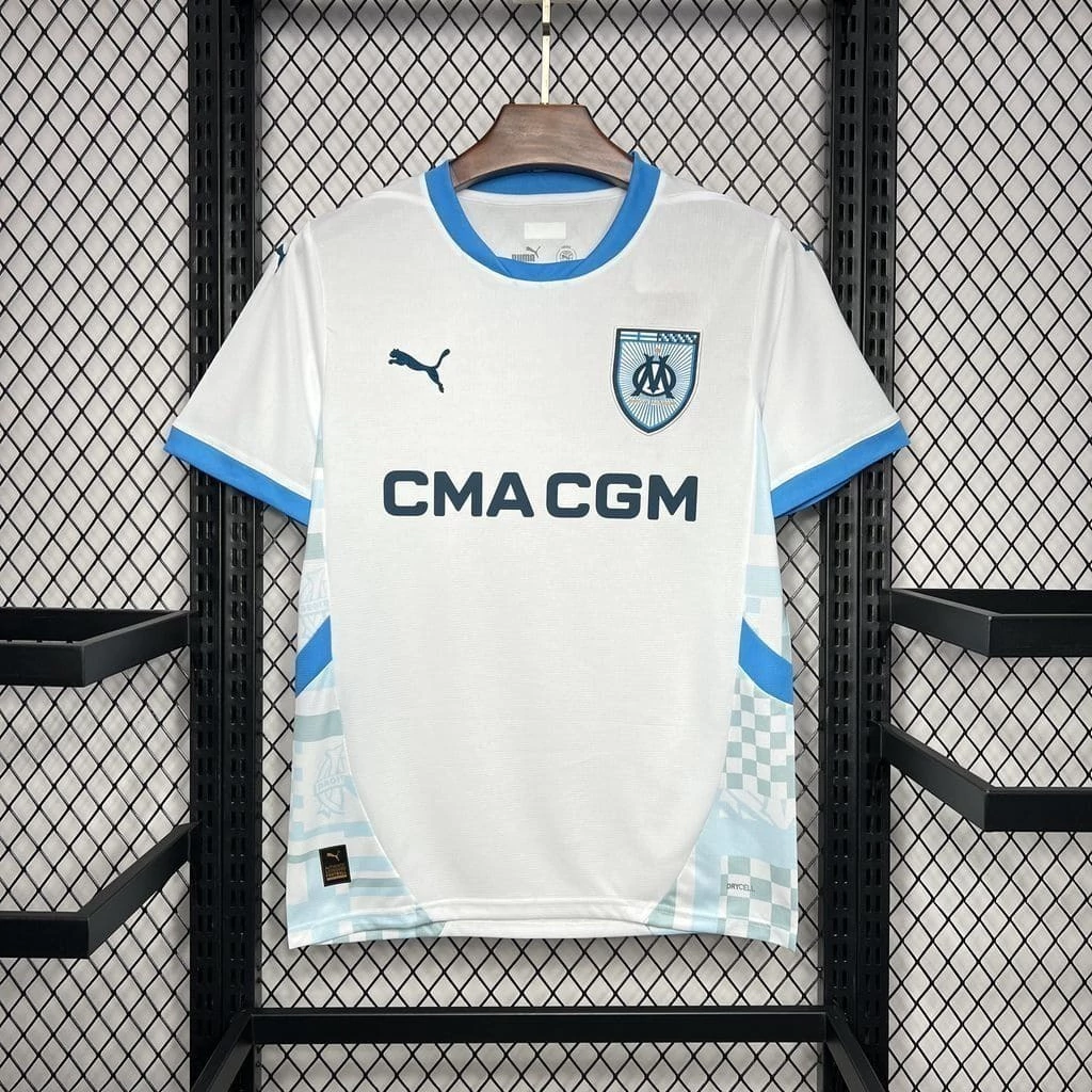 Camisa do Olympique Marselha I 2024-2025 Camisa do Olympique Marselha I 2024-2025