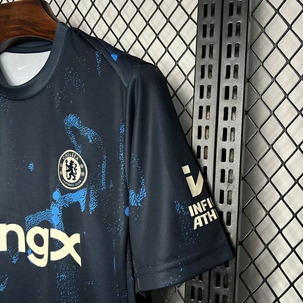 Camisa do Chelsea Pré-Jogo 2024-2025 Camisa do Chelsea Pré-Jogo 2024-2025