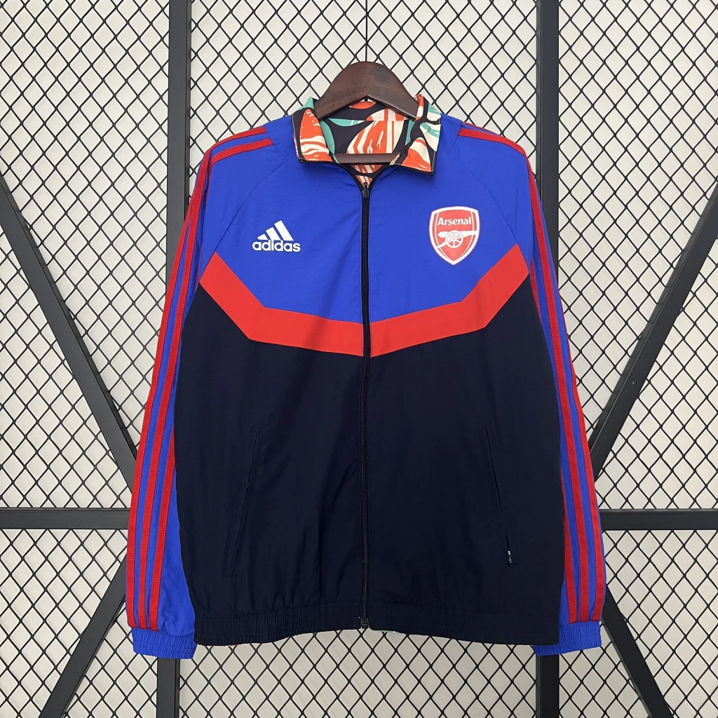 Corta-Vento do Arsenal Dupla Face 2024-2025 Corta-Vento do Arsenal Dupla Face 2024-2025