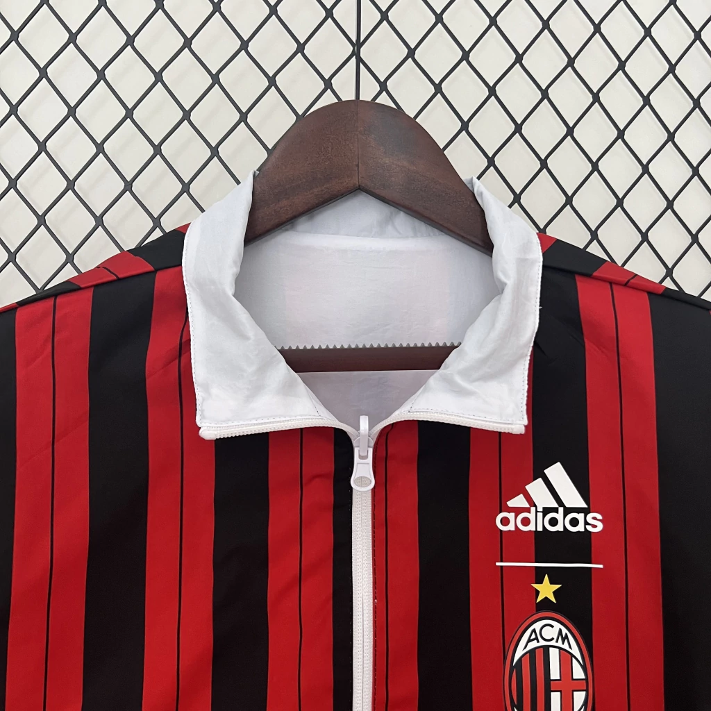 Corta-Vento do Milan Dupla Face 2024-2025 Corta-Vento do Milan Dupla Face 2024-2025