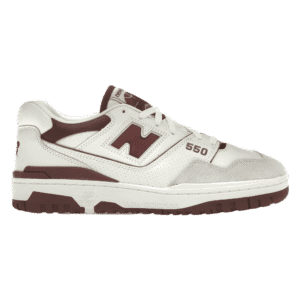 New Balance 550 Sea Salt Burgundy