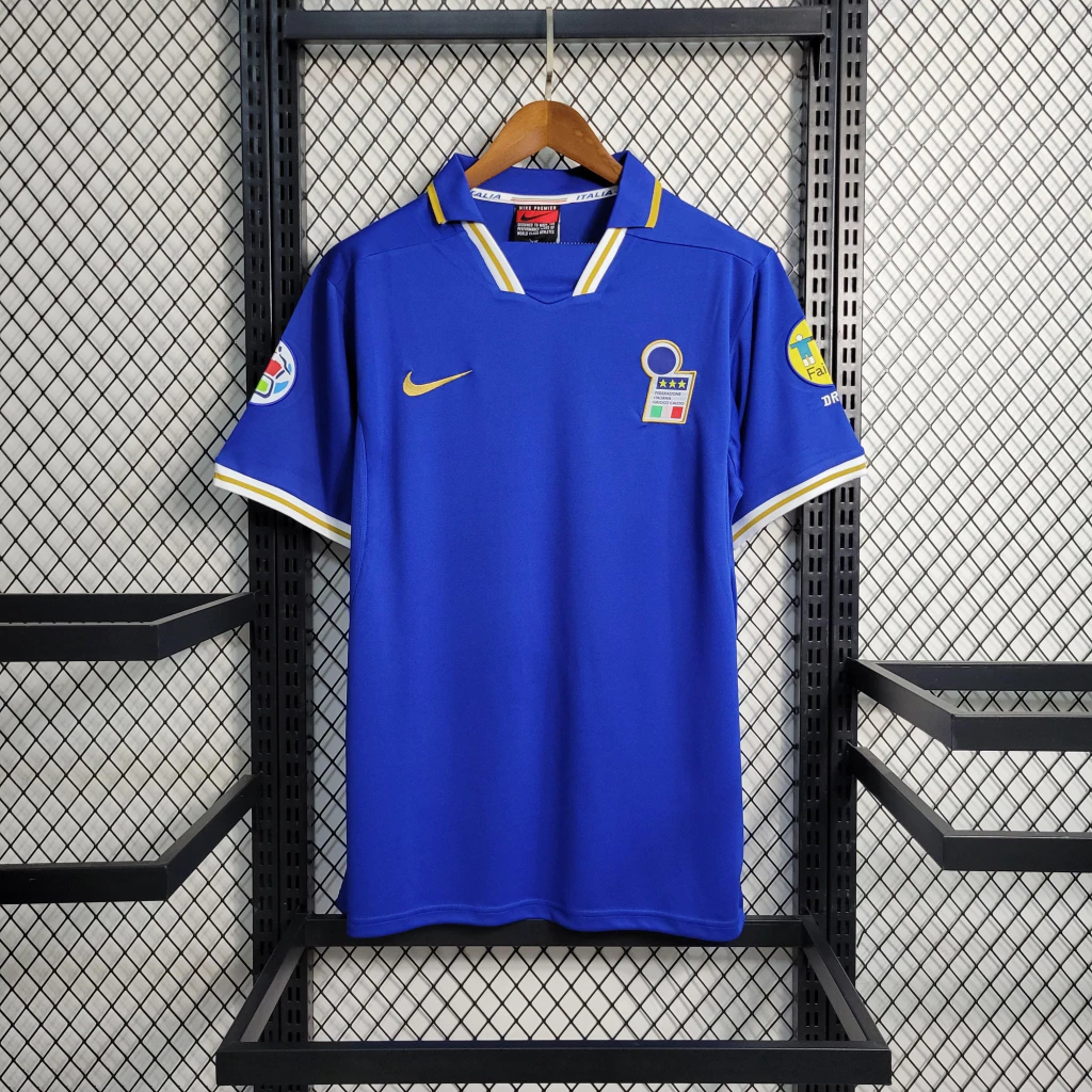 Camisa da Itália Retrô 1996-1997 Camisa da Itália Retrô 1996-1997