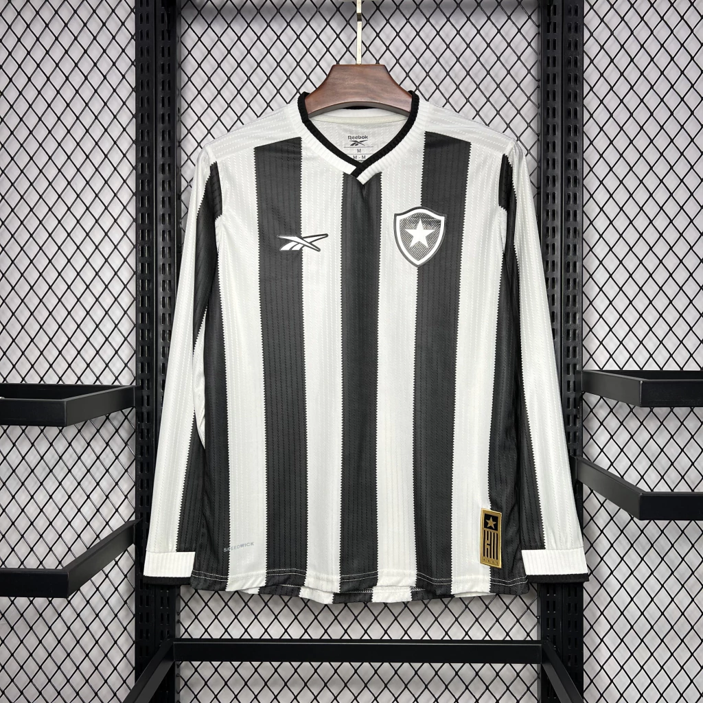 Camisa do Botafogo Manga Longa I 2024-2025 Camisa do Botafogo Manga Longa I 2024-2025