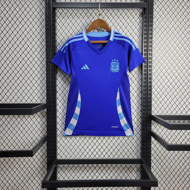 Camisa da Argentina Feminina II 2024-2025 Camisa da Argentina Feminina II 2024-2025