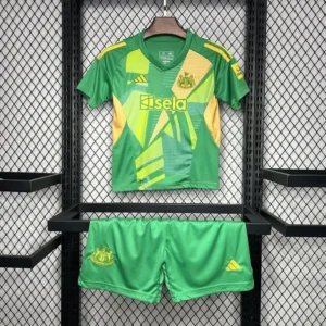 Kit de Uniforme Infantil do Newcastle Goleiro 2024-2025