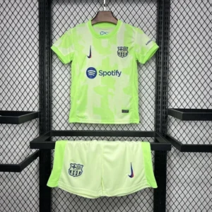 Kit de Uniforme Infantil do Barcelona III 2024-2025