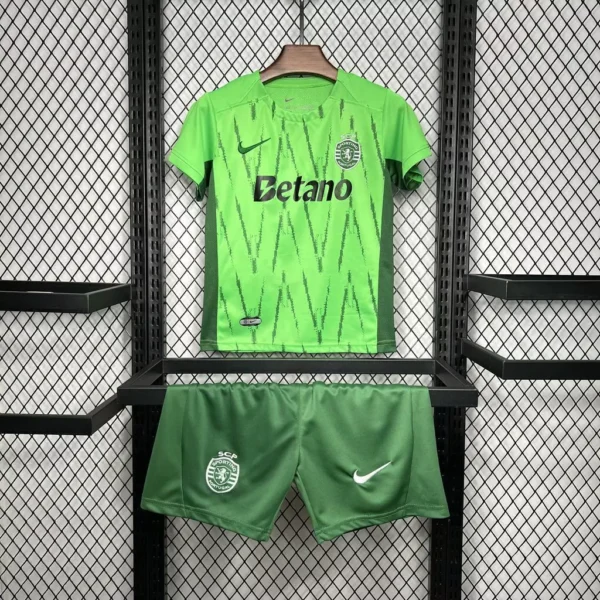 Kit de Uniforme Infantil do Sporting III 2024-2025