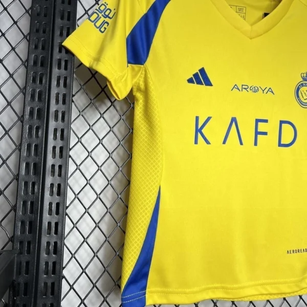 Kit de Uniforme Infantil do Al-Nassr I 2024-2025