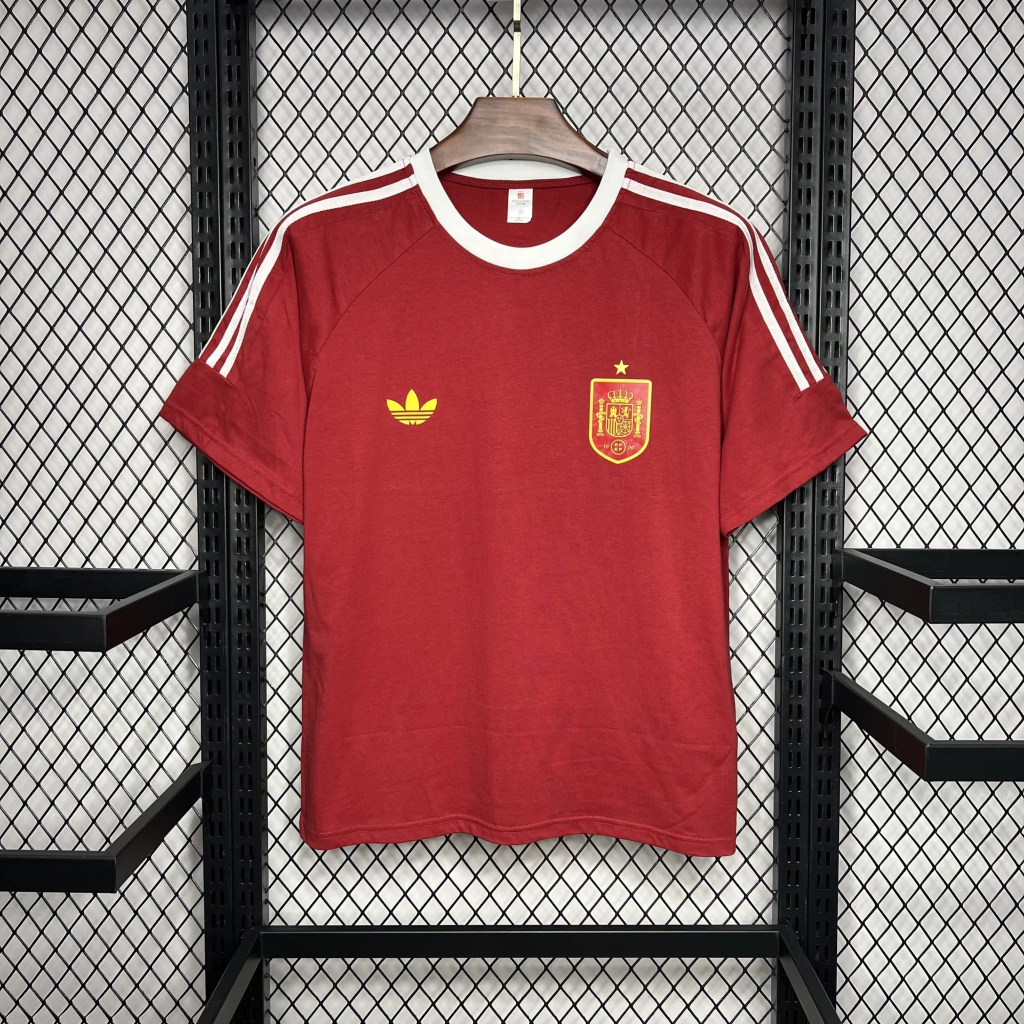 Camisa da Espanha EE 2024-2025 Camisa da Espanha EE 2024-2025