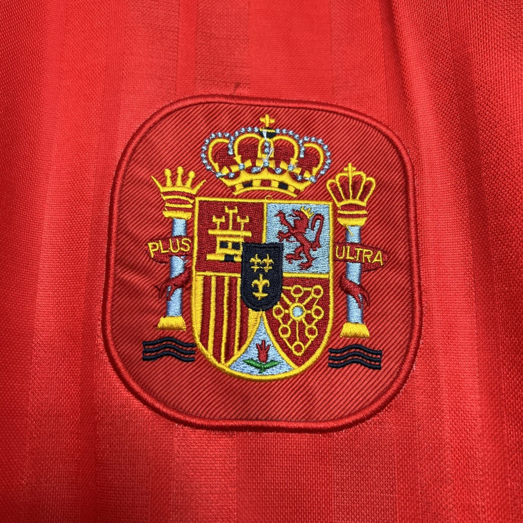 Camisa da Espanha Retrô 1994-1995 Camisa da Espanha Retrô 1994-1995 - Imagem 3