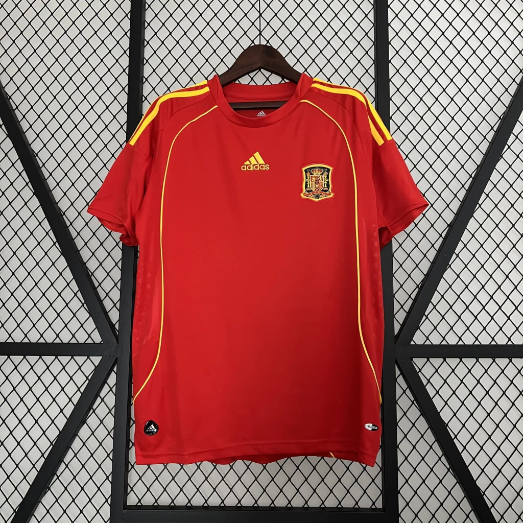 Camisa da Espanha Retrô 2008-2009 Camisa da Espanha Retrô 2008-2009