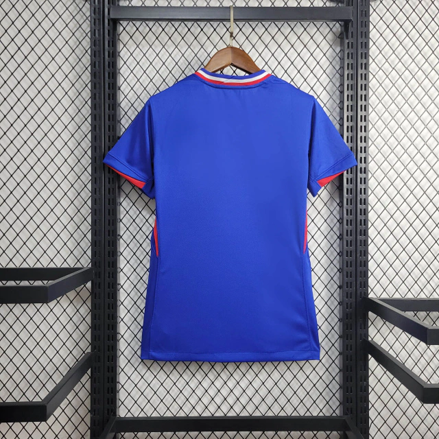 Camisa da França Feminina I 2024-2025 Camisa da França Feminina I 2024-2025
