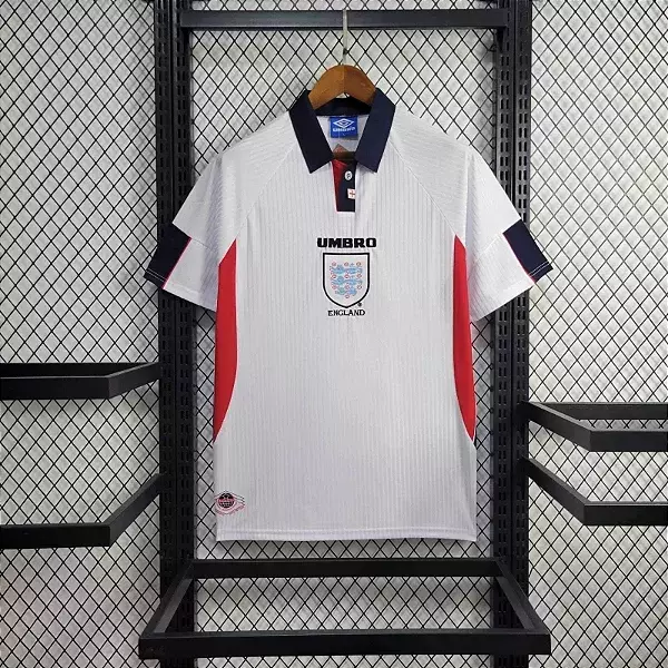 Camisa da Inglaterra Retrô 1998-1999 Camisa da Inglaterra Retrô 1998-1999