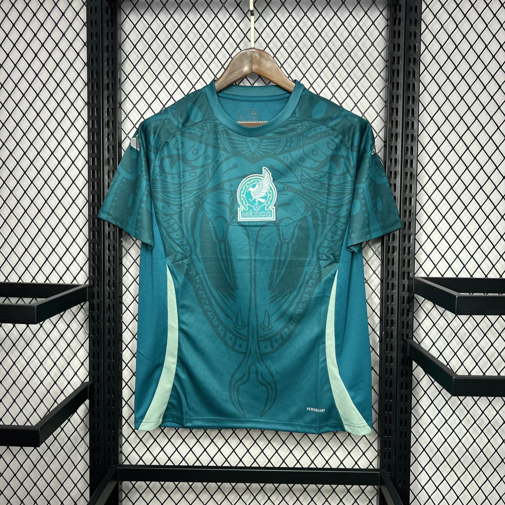 Camisa do México Pré-Jogo 2024-2025 Camisa do México Pré-Jogo 2024-2025