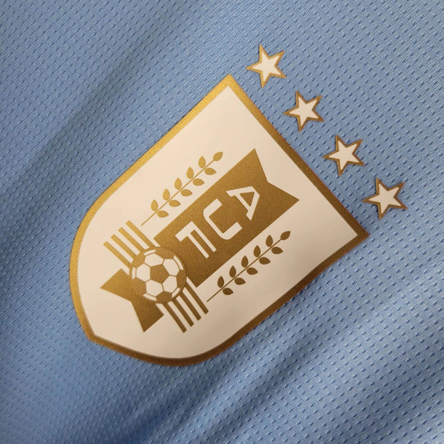 Camisa do Uruguai Pré-Jogo 2024-2025 Camisa do Uruguai Pré-Jogo 2024-2025