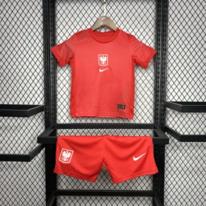 Kit de Uniforme Infantil da Polônia II 2024-2025