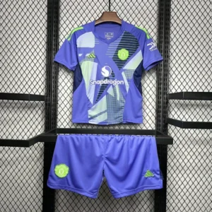 Kit de Uniforme Infantil do Manchester United Goleiro 2024-2025