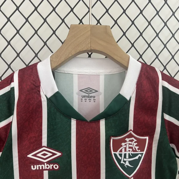 Kit de Uniforme Infantil do Fluminense I 2024-2025